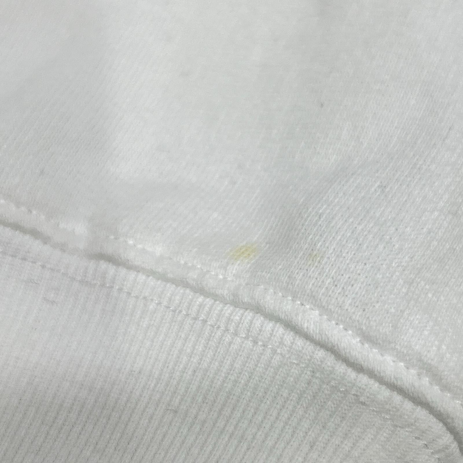 BALENCIAGA Balenciaga 570811 White Logo Hoodie Top