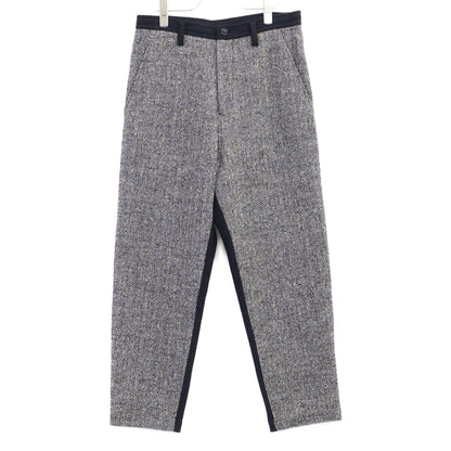 Y's ワイズ 25AW YL-P11-800 BIG HERRINGBONE TAPERED PANTS ボトムス