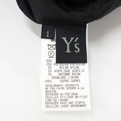 Y's ワイズ 25AW YL-P11-800 BIG HERRINGBONE TAPERED PANTS ボトムス