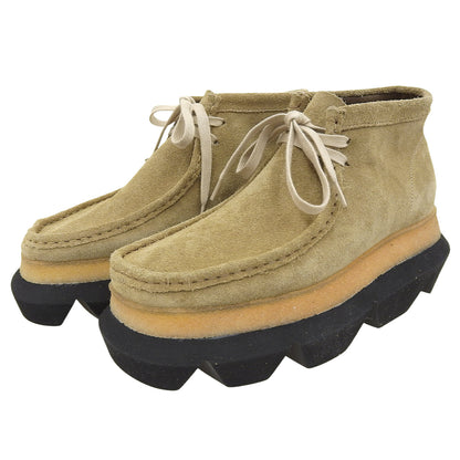 Clarks Originals Hybrid Wallabee Boots Shoes Women's Beige 24cm Shoes 24 Women's