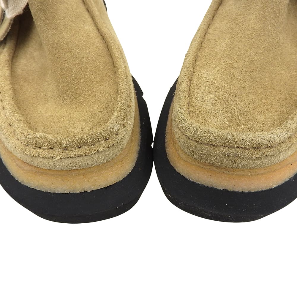sacai サカイ Clarks Originals Hybrid Wallabee Boots シューズ レディース ベージュ系 24cm シューズ