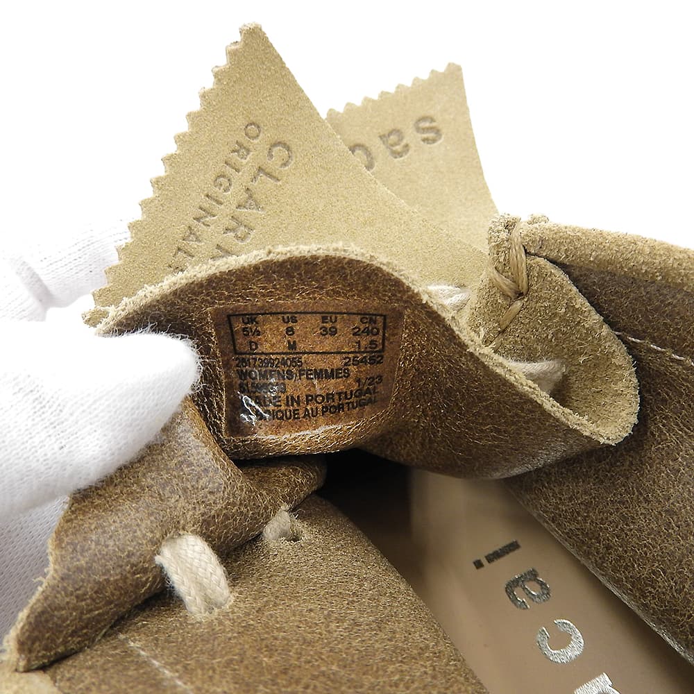 sacai サカイ Clarks Originals Hybrid Wallabee Boots シューズ レディース ベージュ系 24cm シューズ