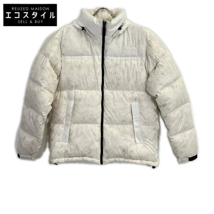 ND92236 Nuptse White Down Jacket L Men's