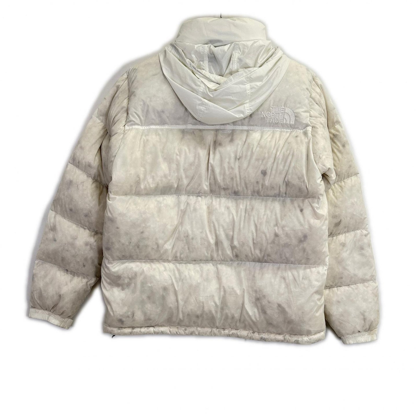 ND92236 Nuptse White Down Jacket L Men's