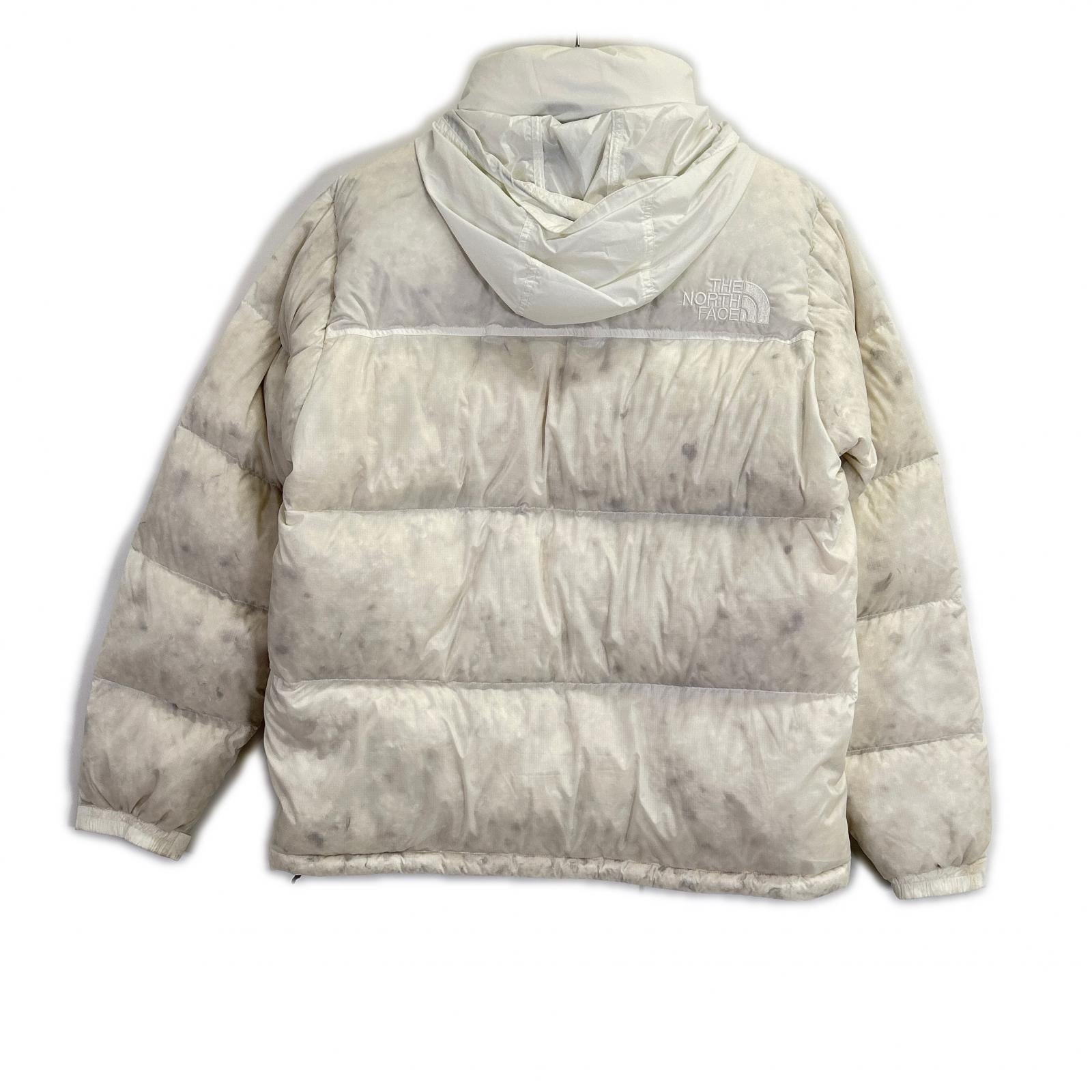 ND92236 Nuptse White Down Jacket L Men's