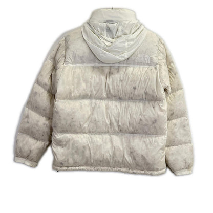 ND92236 Nuptse White Down Jacket L Men's