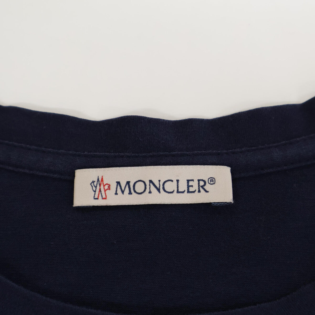 MONCLER モンクレール ネイビー ロゴ 半袖カットソー トップス