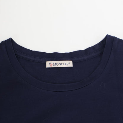 MONCLER モンクレール ネイビー ロゴ 半袖カットソー トップス