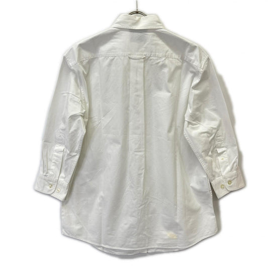 MIUMIU Miu Miu DNA067 White Logo Shirt Top