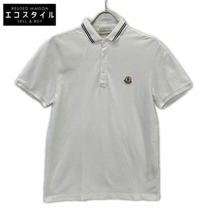 MONCLER 盟可睐 白色徽标短袖Polo衫 上衣