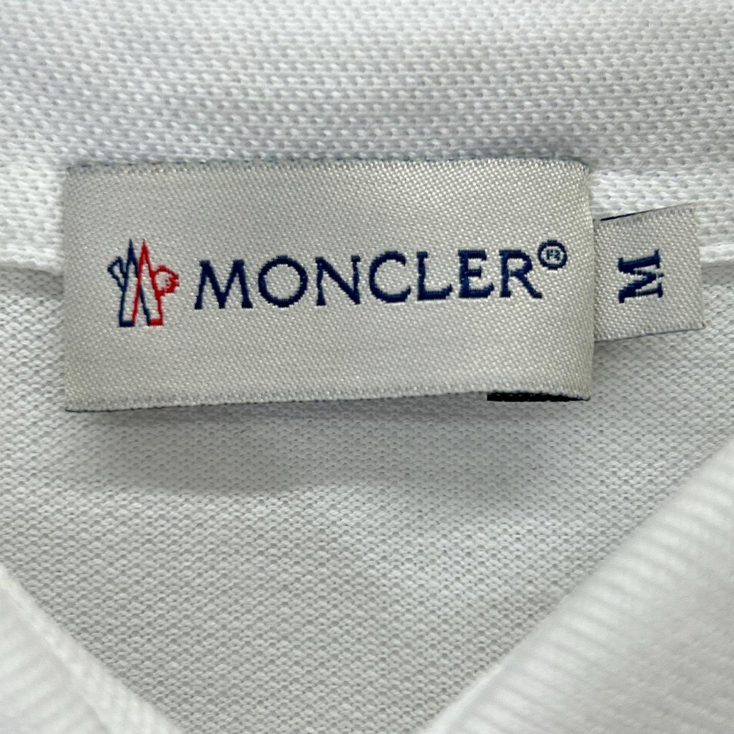 MONCLER 盟可睐 白色徽标短袖Polo衫 上衣