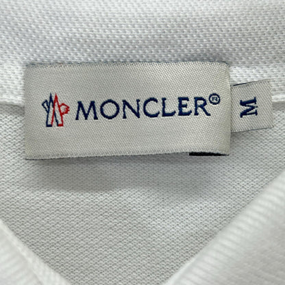 MONCLER 盟可睐 白色徽标短袖Polo衫 上衣