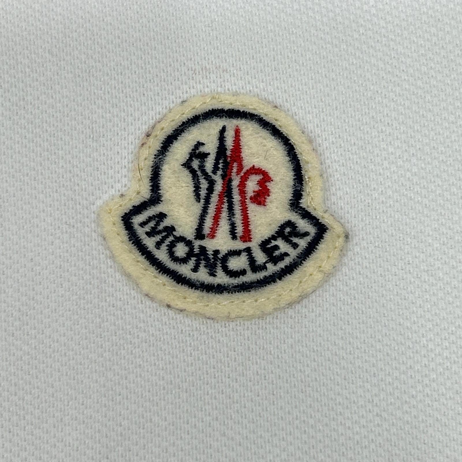 MONCLER 盟可睐 白色徽标短袖Polo衫 上衣
