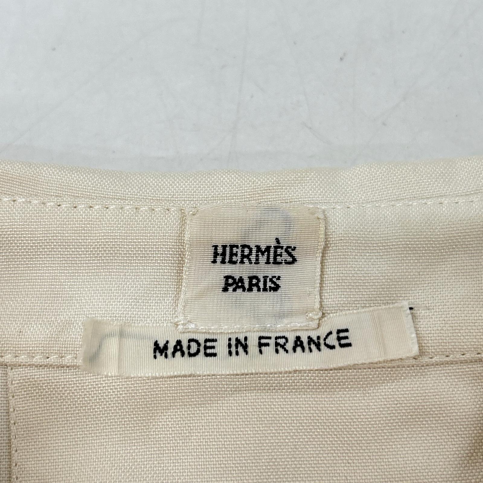 HERMES 爱马仕 66-7315 真丝 赛马扣 无袖连衣裙 连衣裙