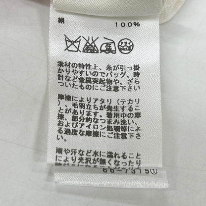 HERMES エルメス 66-7315 シルク セリエ釦 ノースリーブワンピース ワンピース