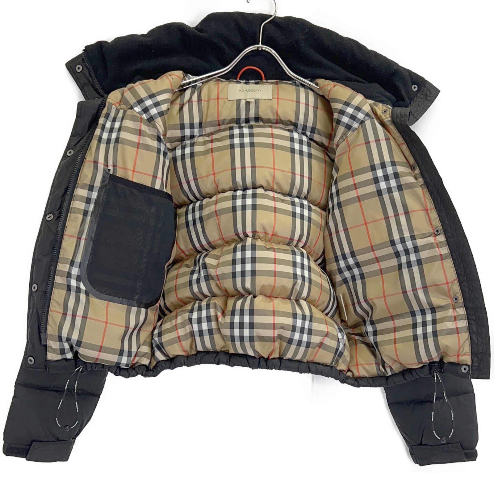 Burberry LONDON バーバリーロンドン 裏地ノヴァチェック ダウンジャケット ジャケット