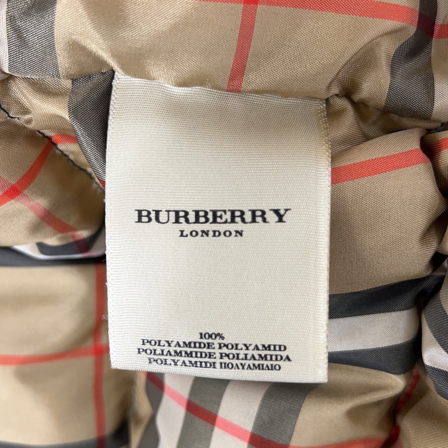 Burberry LONDON バーバリーロンドン 裏地ノヴァチェック ダウンジャケット ジャケット