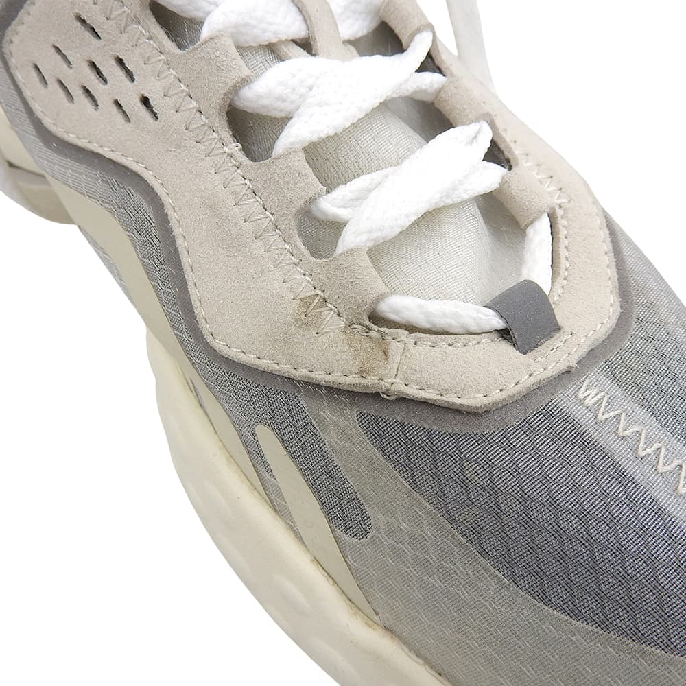 Mesh Lace-up Low-cut Sneakers Shoes Men's Gray Off-white 40 Shoes 40 Men's