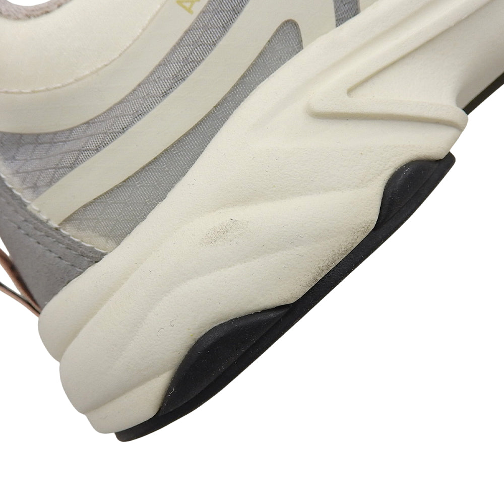 Mesh Lace-up Low-cut Sneakers Shoes Men's Gray Off-white 40 Shoes 40 Men's