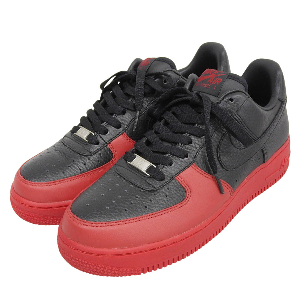 美品 Air Force 1 Low AJ12 Black/Varsity Red 男士运动鞋 黑色×红色 26cm 318274 001 运动鞋 8(US) 男士