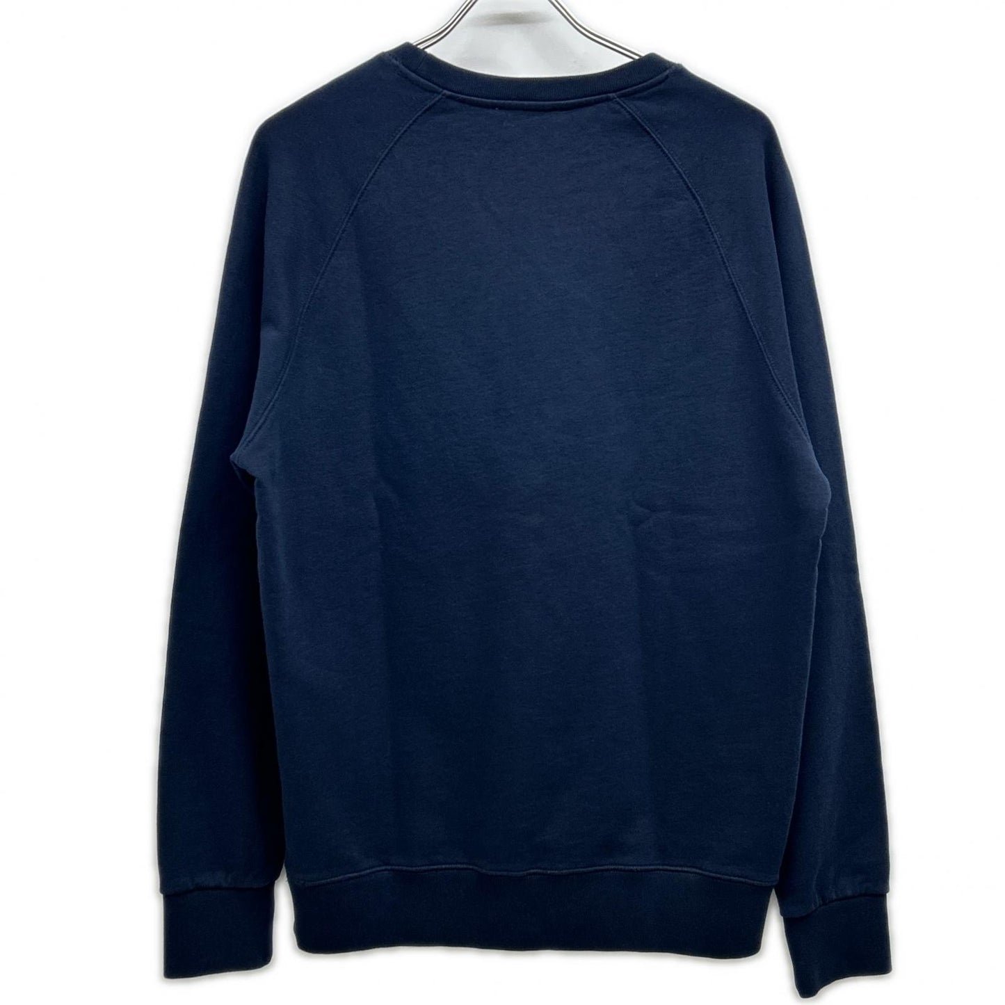 NAVY FRONT PRINT SWEAT TOP L Men's