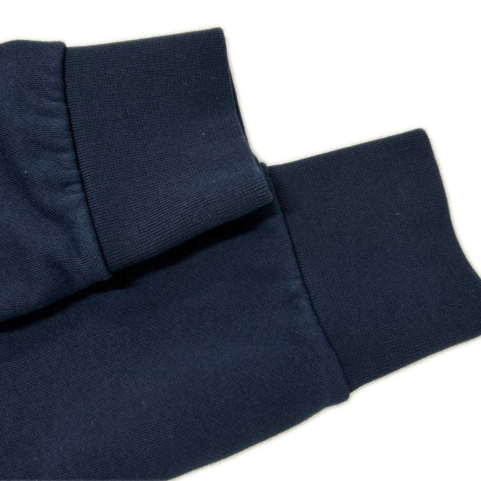 NAVY FRONT PRINT SWEAT TOP L Men's