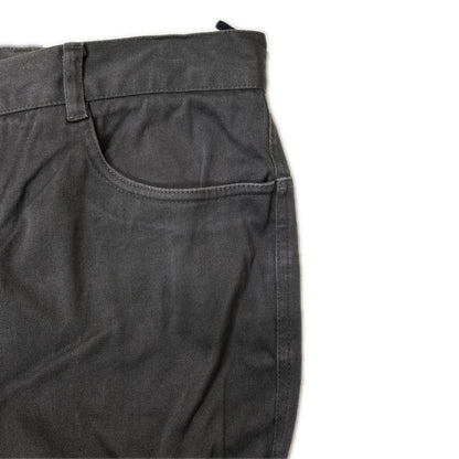 Gray Cotton Chino Straight-Leg Pants Bottoms 48 Men's