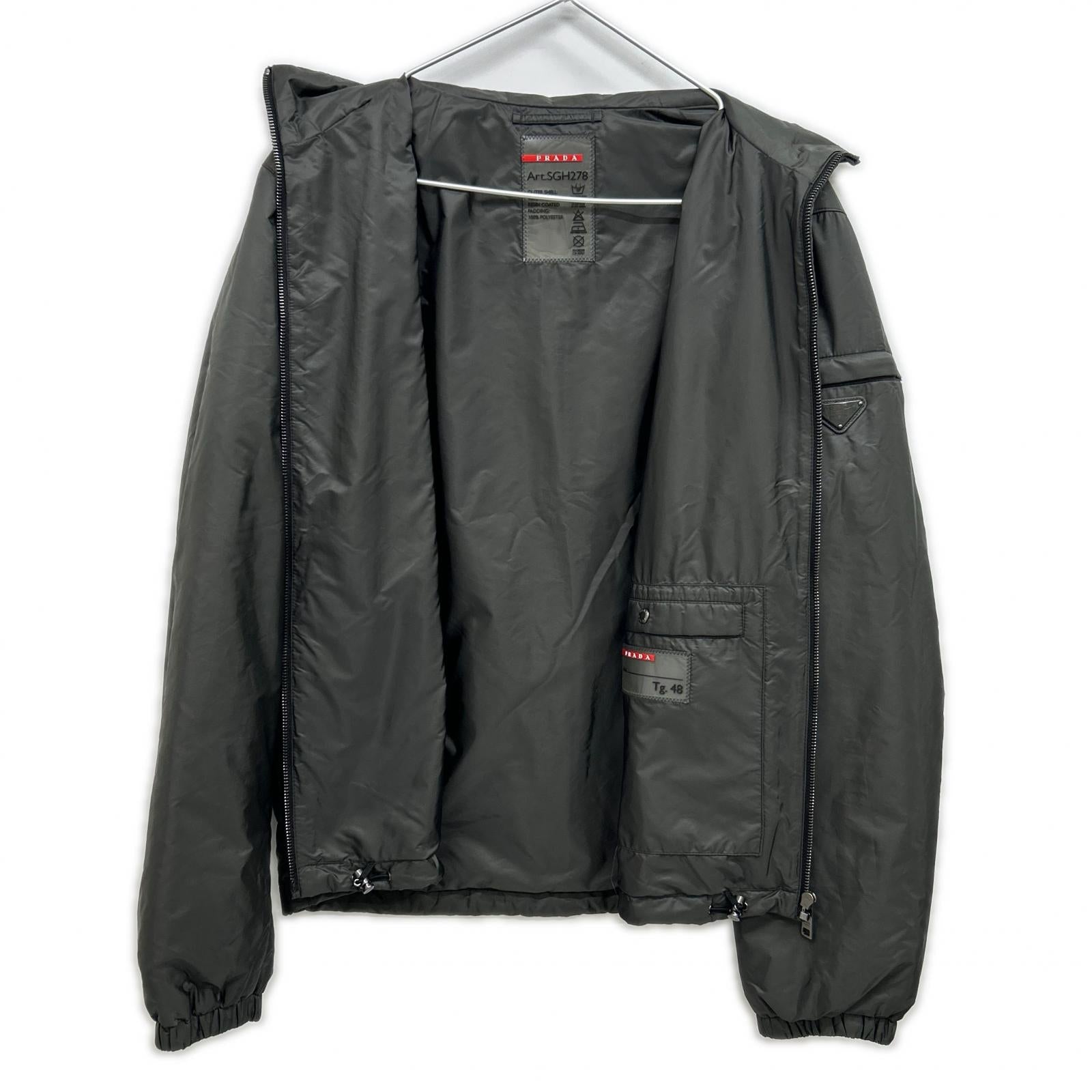 SGH278 Triangle Plate Nylon Jacket Khaki Jacket 48 Men's