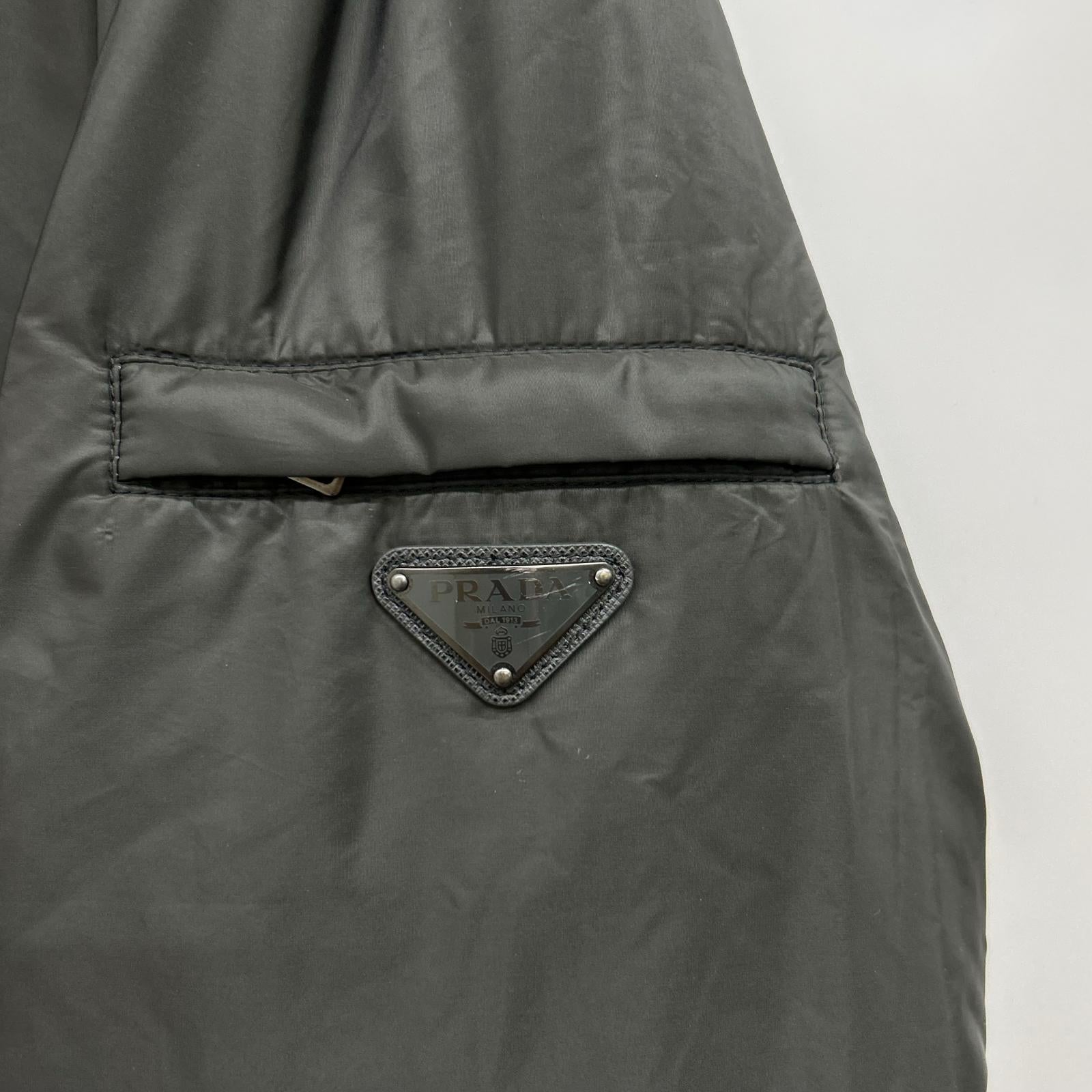 SGH278 Triangle Plate Nylon Jacket Khaki Jacket 48 Men's