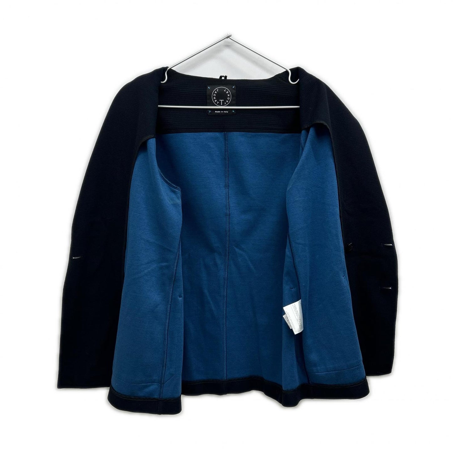 Navy Cotton Tailored Jacket Stretch Jacket M Men's