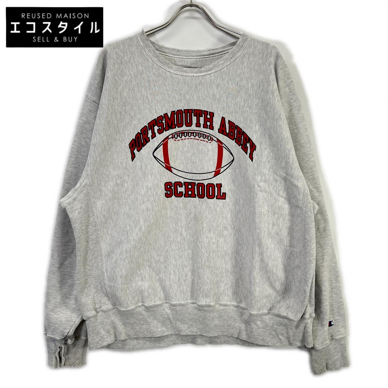 Champion チャンピオン 00s REVERSE WEAVE 3段プリント スウェット トップス