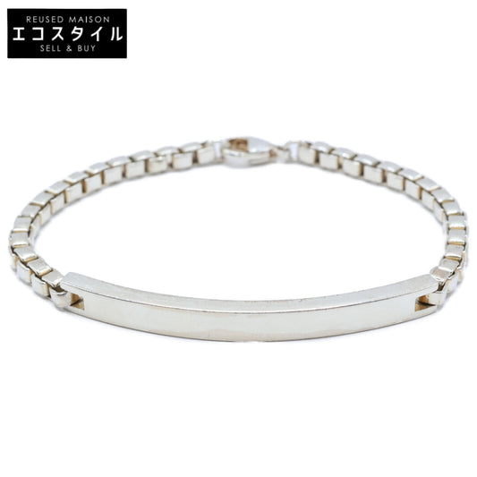 TIFFANY&Co. Tiffany Venetian Link ID Bracelet 925 Bracelet