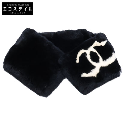 CHANEL シャネル ココマーク ラパン ラビットファー ティペット マフラー