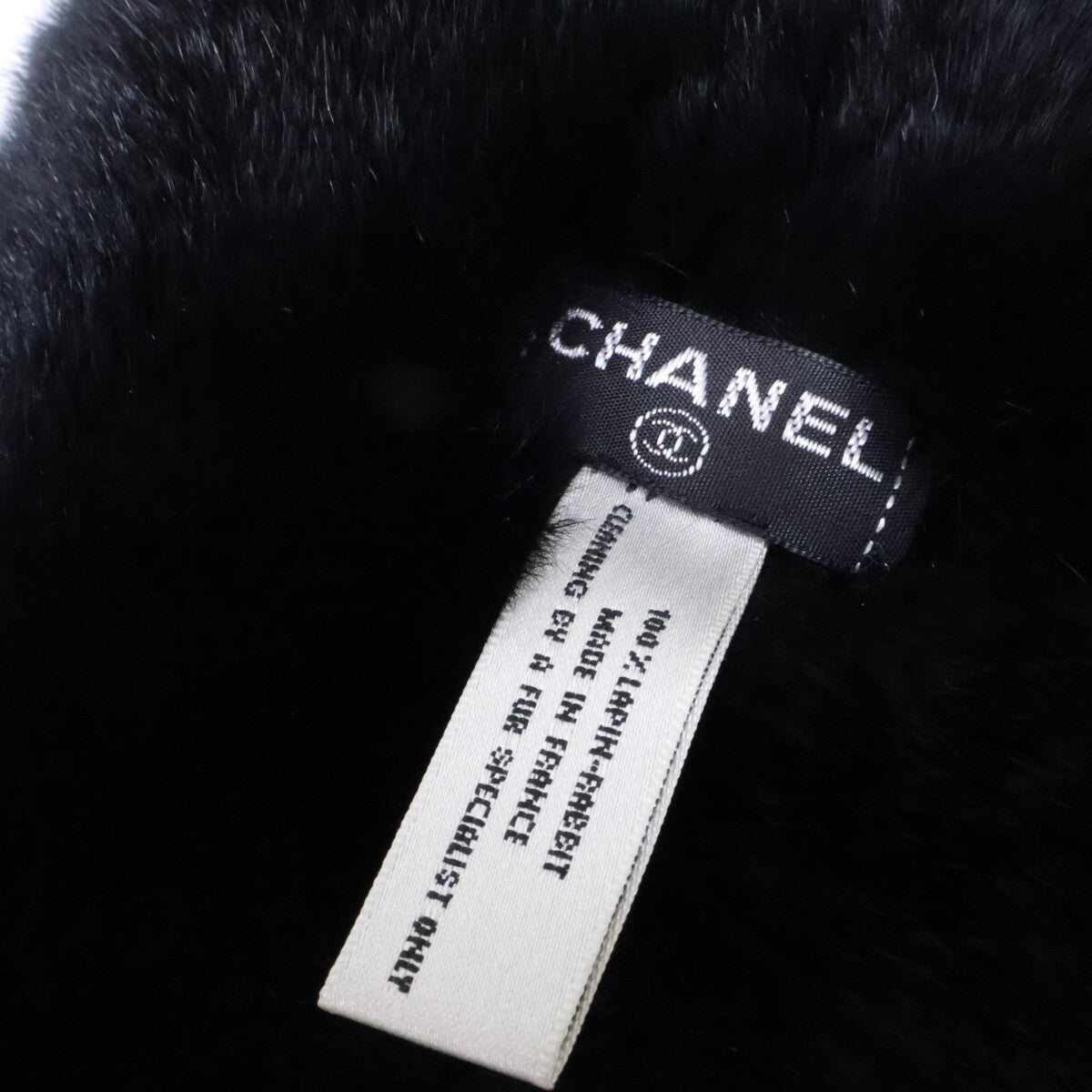 CHANEL シャネル ココマーク ラパン ラビットファー ティペット マフラー