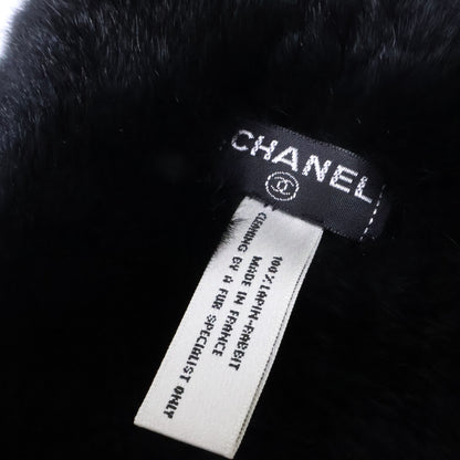CHANEL シャネル ココマーク ラパン ラビットファー ティペット マフラー