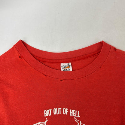 Hanes ヘインズ 80s meat loaf bat out of hell Tシャツ トップス