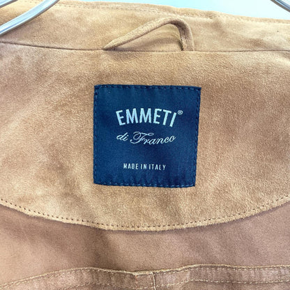 EMMETI エンメティー ブラウン スエード AMALFI ジャケット ジャケット