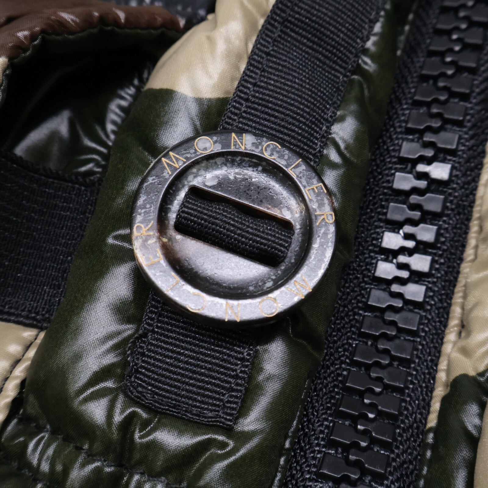 MONCLER モンクレール 44380 SAUTERNE ソーテルヌ カモフラ フード付ダウンジャケット ジャケット