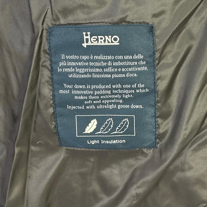 HERNO ヘルノ ブラウン ダブルブレスト ダウンベスト ベスト