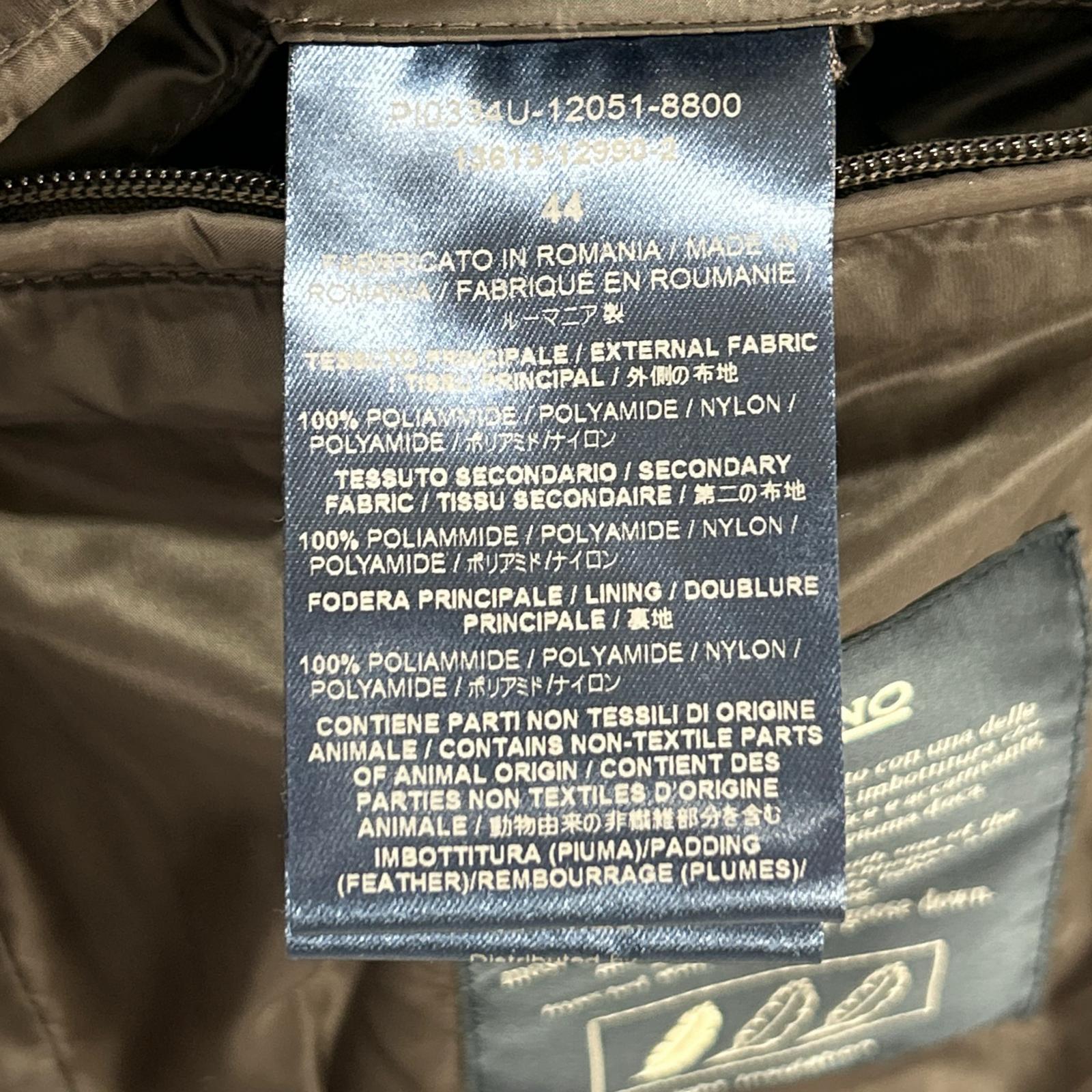 HERNO ヘルノ ブラウン ダブルブレスト ダウンベスト ベスト