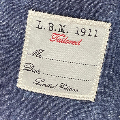 L.B.M.1911 エルビーエム1911 ブルー デニム 2Bジャケット ジャケット