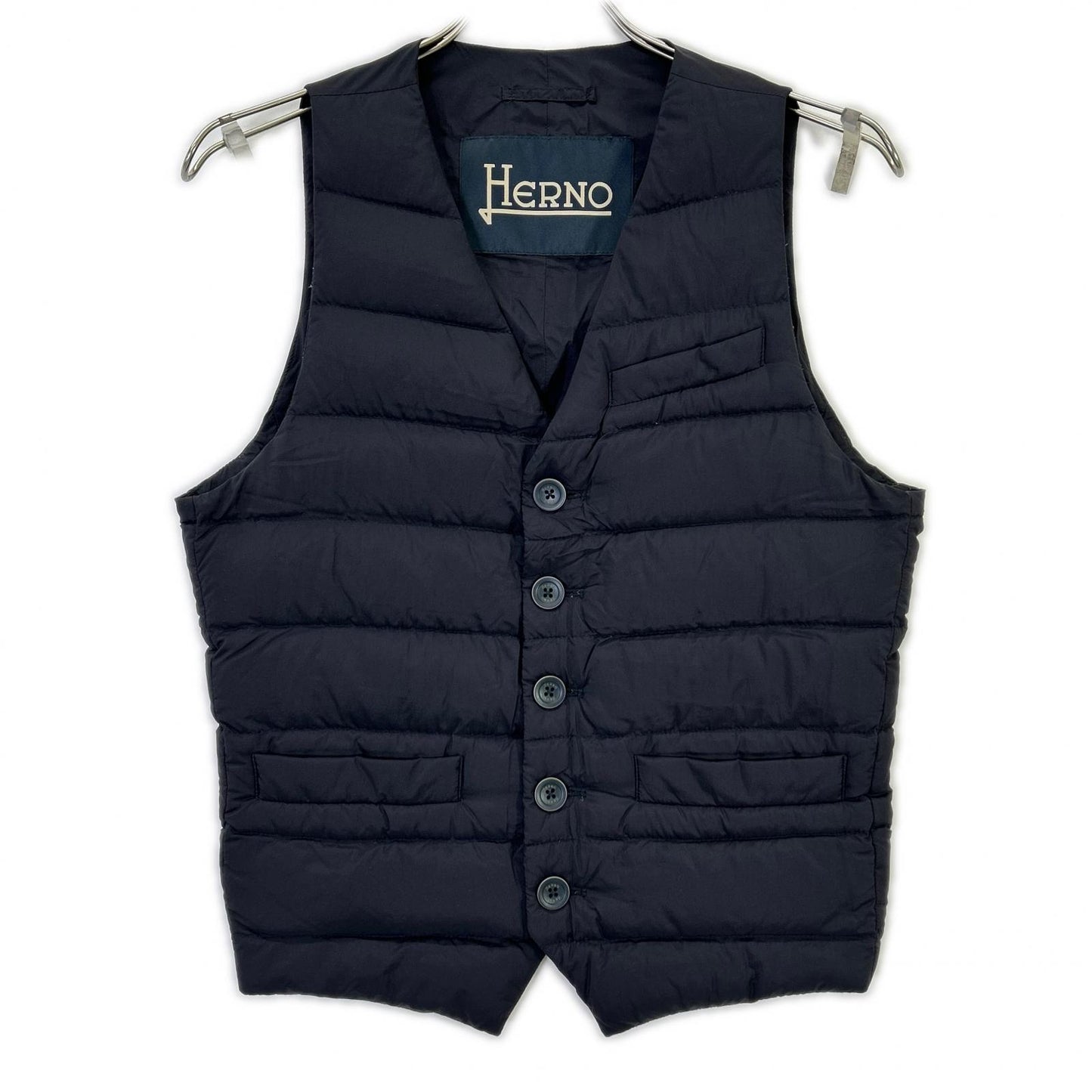 HERNO ヘルノ ブラック ライトダウン ベスト ベスト