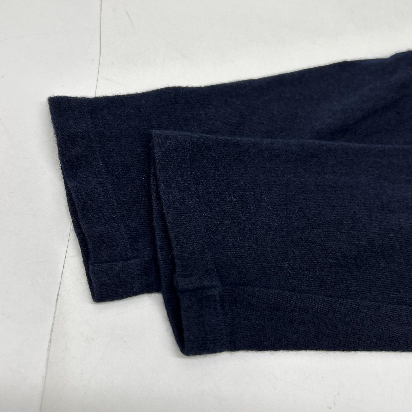 JURGEN LEHL ヨーガンレール ネイビー ウール 長袖 Tシャツ トップス