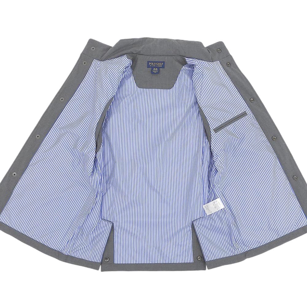 POLO GOLF RalphLauren ポロゴルフラルフローレン ベスト レディース グレー ストライプ XS ベスト