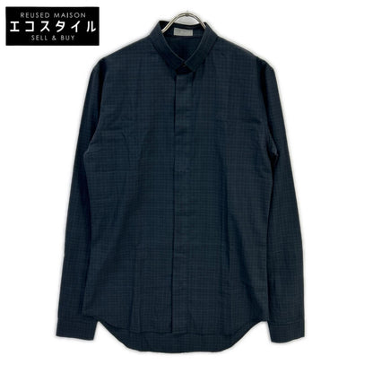 Dior HOMME 迪奥 Homme 163c506a2274 灰色 阴影格纹 长袖衬衫 上衣