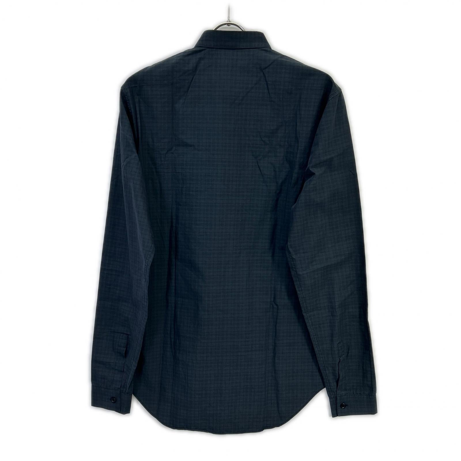Dior HOMME 迪奥 Homme 163c506a2274 灰色 阴影格纹 长袖衬衫 上衣