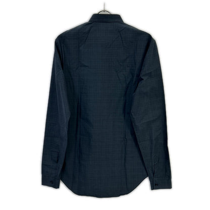 Dior HOMME 迪奥 Homme 163c506a2274 灰色 阴影格纹 长袖衬衫 上衣