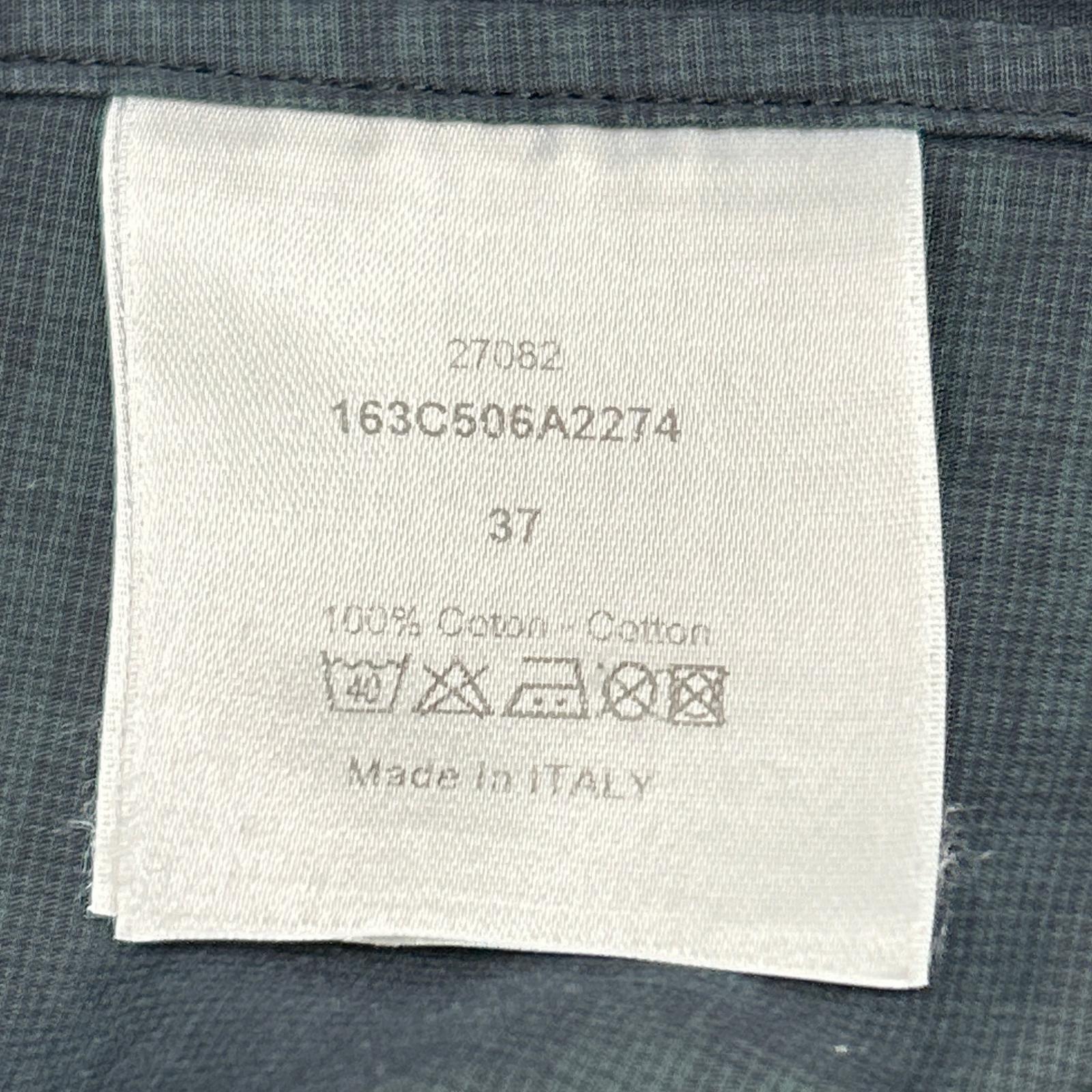 Dior HOMME 迪奥 Homme 163c506a2274 灰色 阴影格纹 长袖衬衫 上衣