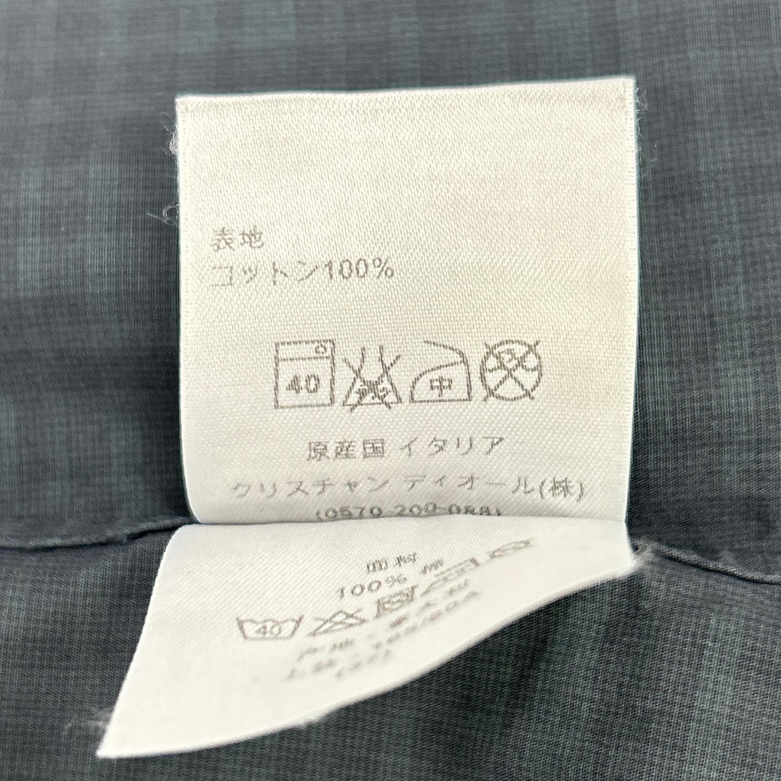 Dior HOMME 迪奥 Homme 163c506a2274 灰色 阴影格纹 长袖衬衫 上衣