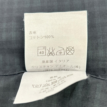 Dior HOMME 迪奥 Homme 163c506a2274 灰色 阴影格纹 长袖衬衫 上衣
